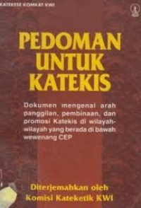 Image of PEDOMAN UNTUK KATEKIS